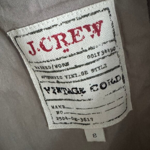 J.Crew Men's Light Gray Cord Blazer Size S - Picture 2 of 3